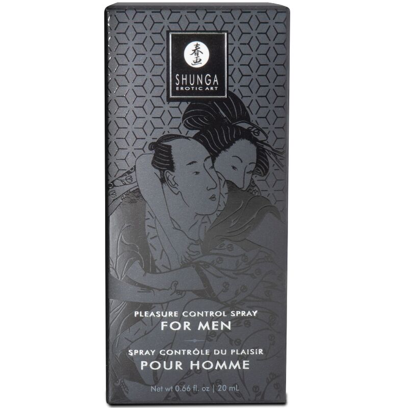 SHUNGA – SPRAY CONTRÔLE DU PLAISIR POUR HOMMES 20 ML