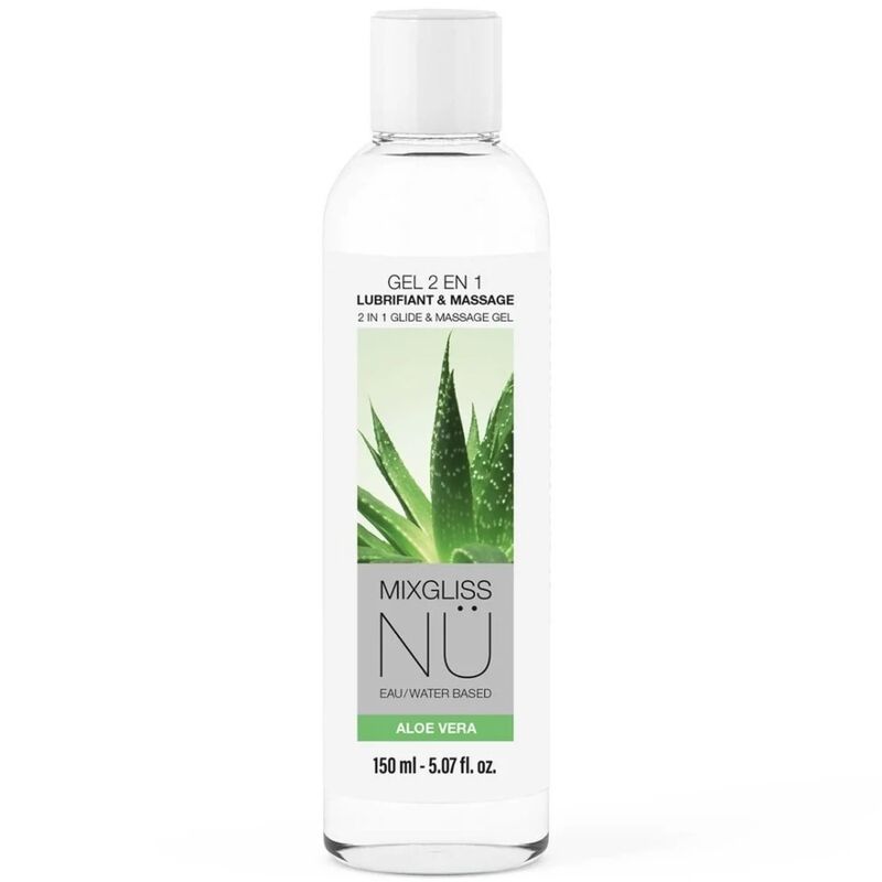 MIXGLISS Nuru – 2-in-1-Gleit- und Massagegel auf Wasserbasis, 150 ml
