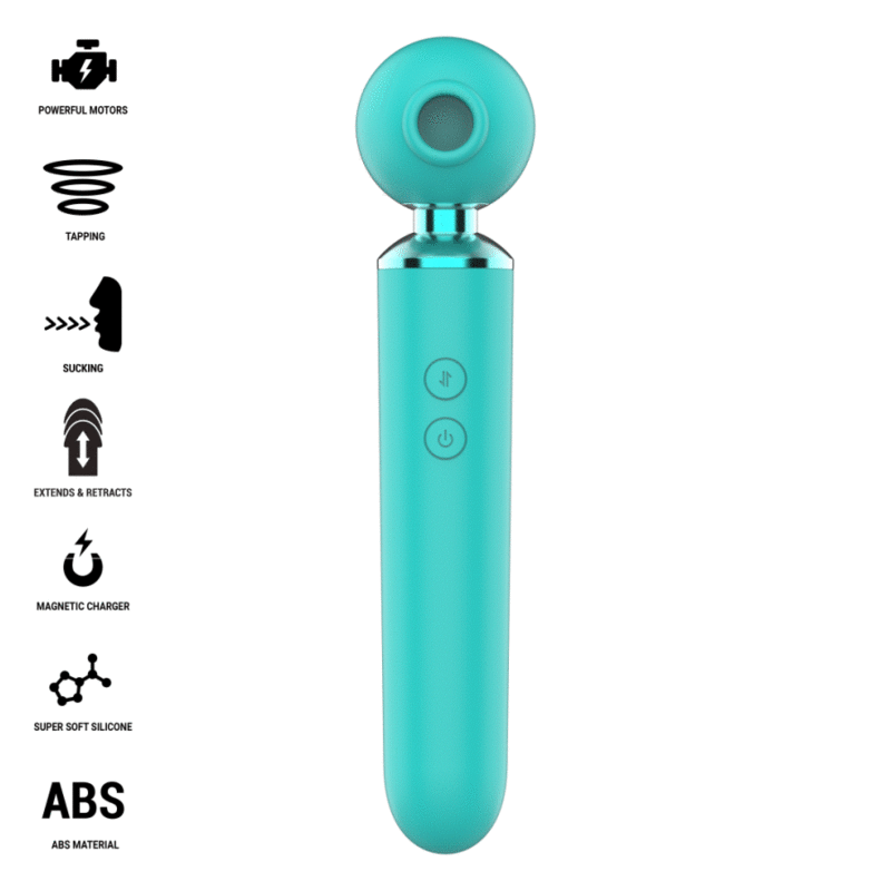 Intense Hamby – Saug- und Vibrationsstimulator, türkis