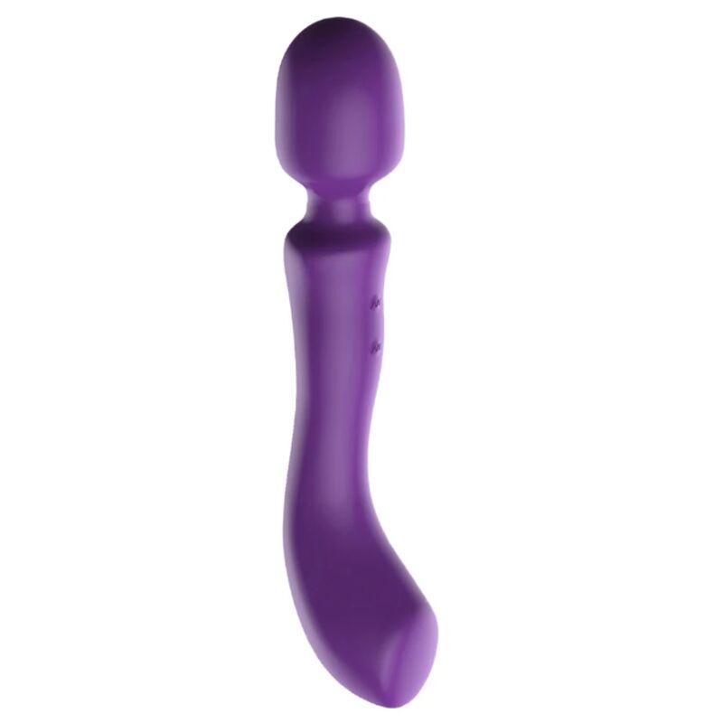 SHE.E.O – DOUBLE-ENDED VIBRATING MASSAGER WAND PURPLE
