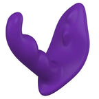 SHE.E.O – STIMULATEUR ANAL VIBRANT ROTATIF AVEC TÉLÉCOMMANDE VIOLET