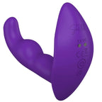 SHE.E.O – STIMULATEUR ANAL VIBRANT ROTATIF AVEC TÉLÉCOMMANDE VIOLET
