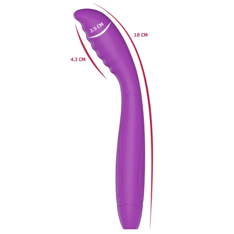 SHE.E.O – VIBRATEUR VIOLETTE À TAPOTEMENTS DU POINT G