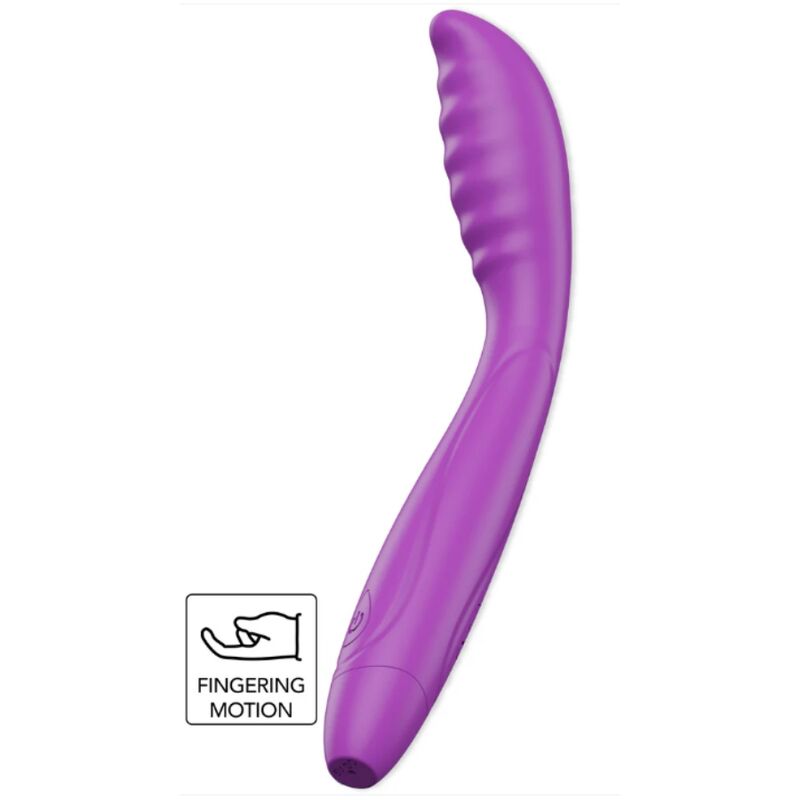 SHE.E.O – VIBRATEUR VIOLETTE À TAPOTEMENTS DU POINT G