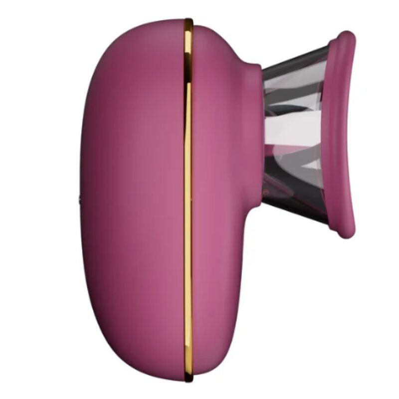 SHE.E.O – Automatische Klitorisstimulationspumpe mit Leckeffekt, Lila