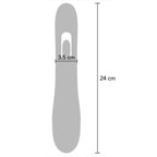 SHE.E.O – VIBRATEUR POINT G LAPIN AVEC MOUVEMENT NUMÉRIQUE VIOLET