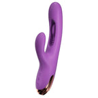 SHE.E.O – VIBRATEUR POINT G LAPIN AVEC MOUVEMENT NUMÉRIQUE VIOLET