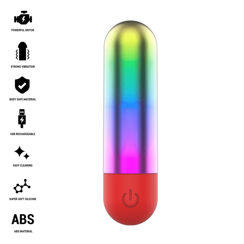 INTENSE – DEBBIE RAINBOW CLITORIS VIBRATING BULLET