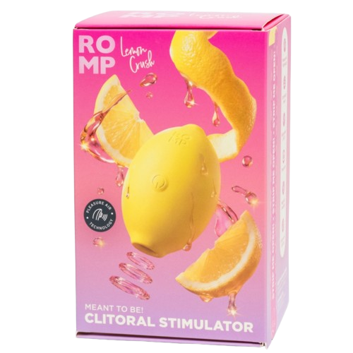 ROMP – Lemon Crush Luft-Klitoralstimulator, Gelb