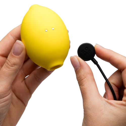 ROMP – Lemon Crush Luft-Klitoralstimulator, Gelb