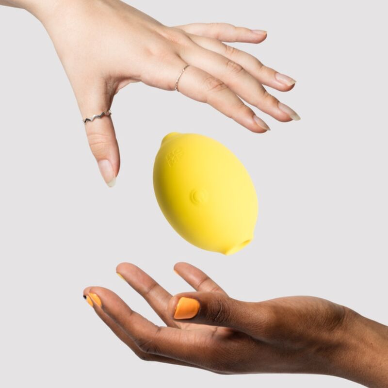 ROMP – Lemon Crush Luft-Klitoralstimulator, Gelb
