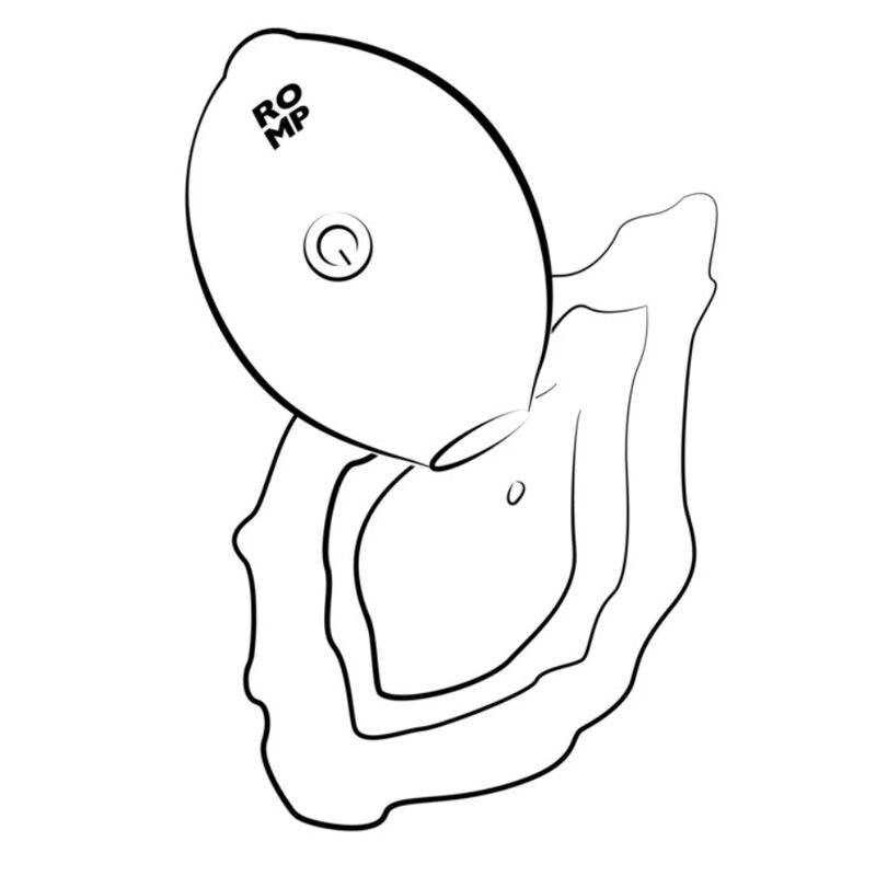 ROMP – Lemon Crush Luft-Klitoralstimulator, Gelb