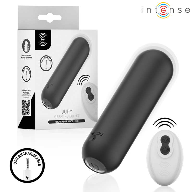 INTENSE Judy – wiederaufladbare Vibrationskugel mit Fernbedienung