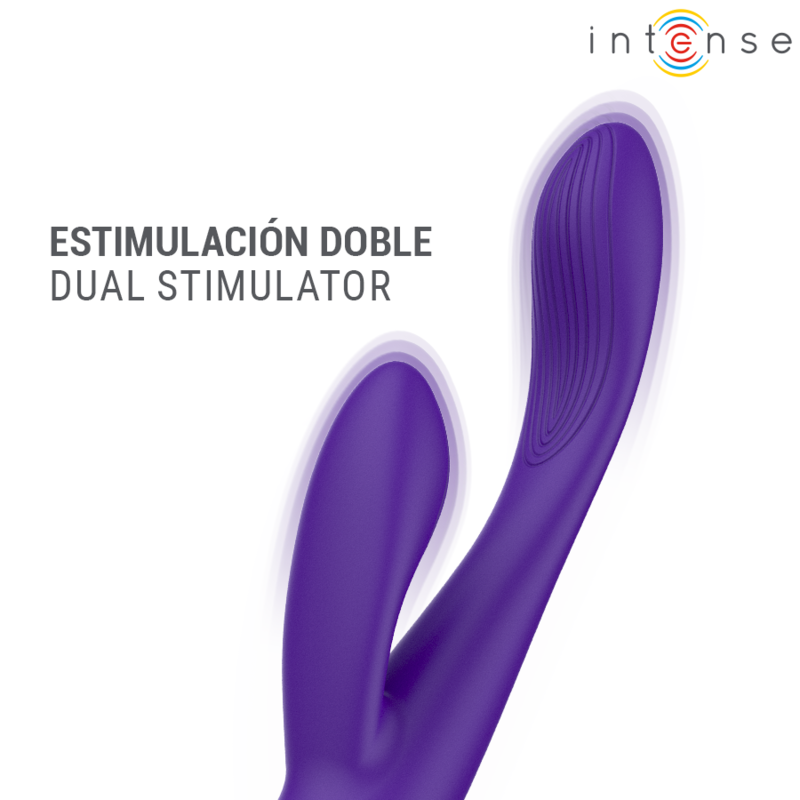 INTENSE – PAOLO STIMOLATORE RICARICABILE A FORMA DI CONIGLIO PER IL PUNTO G E IL CLITORIDE