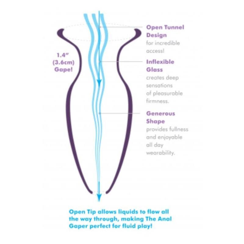 ANAL FANTASY ELITE – MEGA ANAL GAPER PLUG ANAL TRANSPARENT