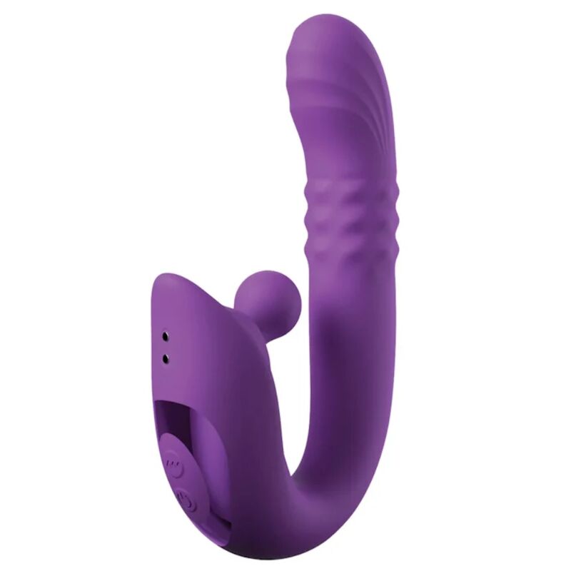 FANTASY FOR HER – HARMONI PRO PURPLE G-SPOT & CLITORAL RABBIT VIBRATOR