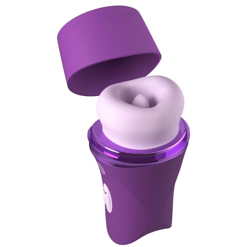 FANTASY FOR HER – LUSH KISS PELUCHE VIOLETTE À SUCCION ET LÉCHAGE CLITORIAL