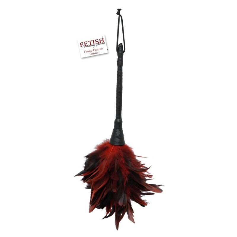 FETISH FANTASY SERIES Frisky – Federkitzler, schwarz-rot