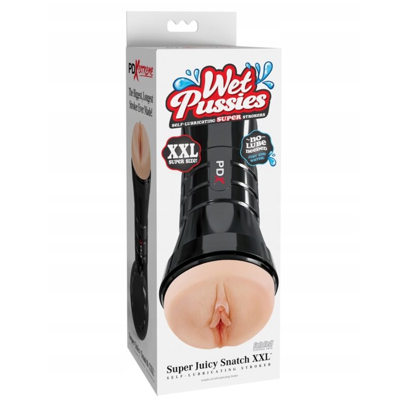 PDX EXTREME – WET PUSSIES SUPER JUICY SNATCH XXL LIGHT MASTURBATOR