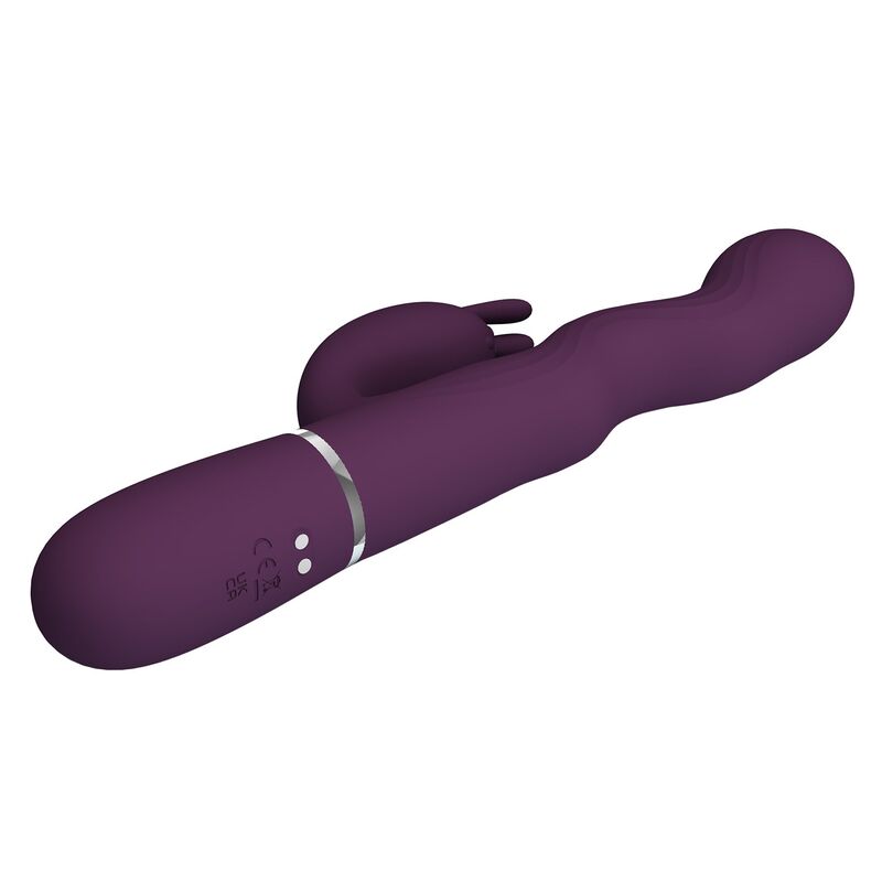 Pretty Love Loursen – Rabbit-Vibrator mit Stossbewegung, 7 Modi, Lila