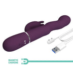 Pretty Love Loursen – Rabbit-Vibrator mit Stossbewegung, 7 Modi, Lila