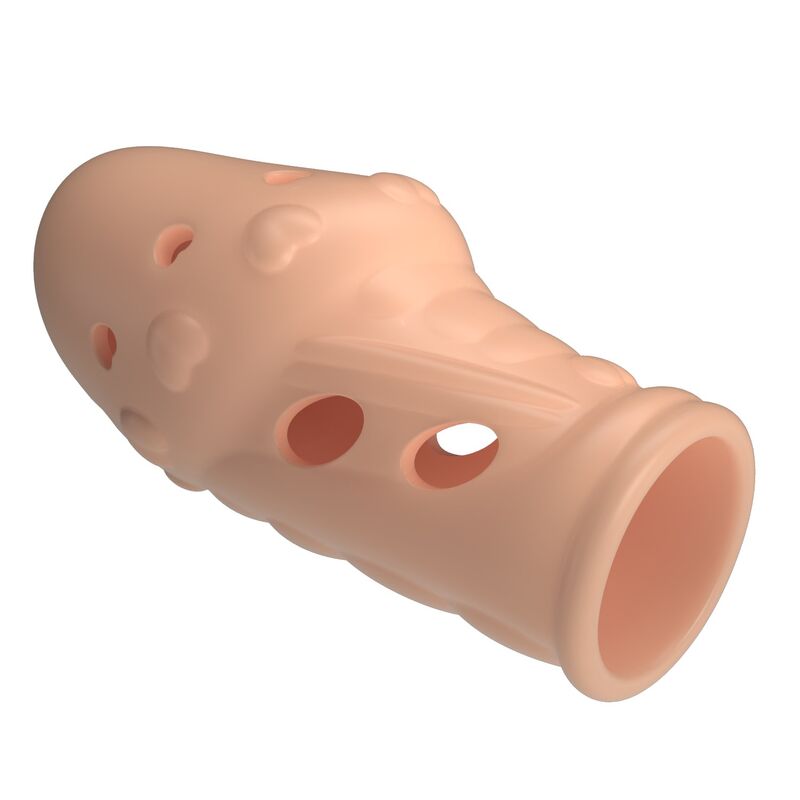 PRETTY LOVE – SOCKER TEXTURED PENIS SLEEVE NATURAL