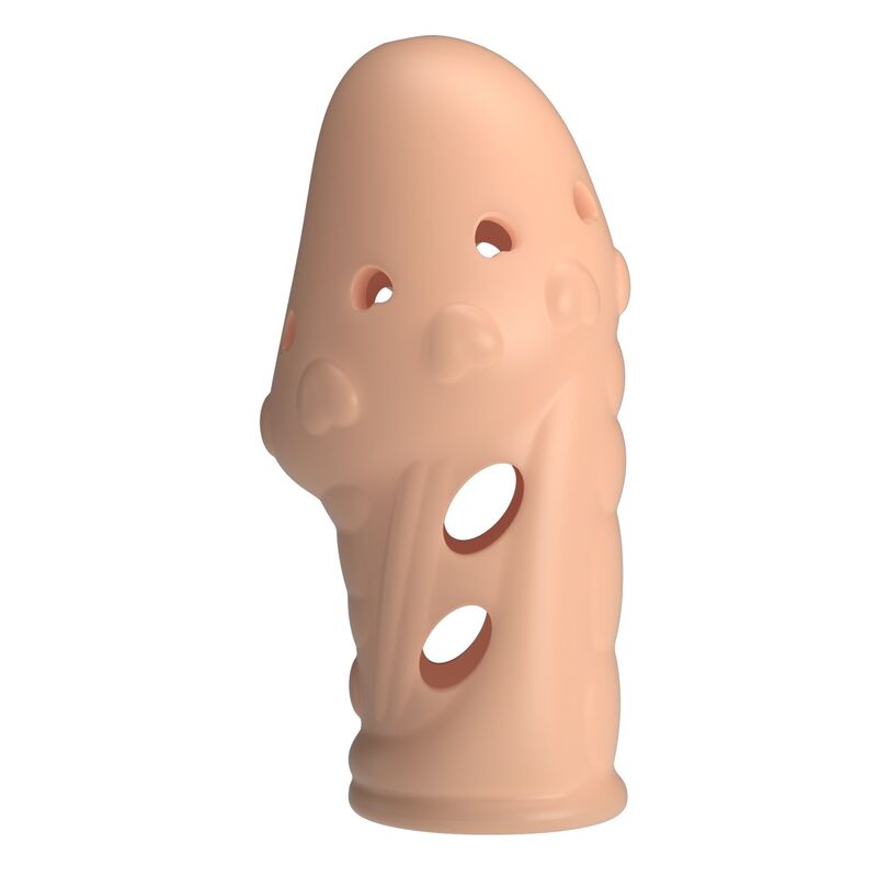 PRETTY LOVE – SOCKER TEXTURED PENIS SLEEVE NATURAL