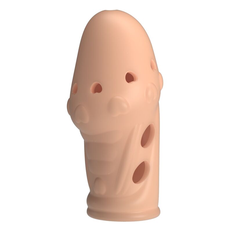 PRETTY LOVE – SOCKER TEXTURED PENIS SLEEVE NATURAL