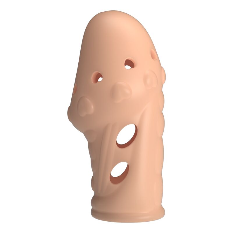 PRETTY LOVE – SOCKER TEXTURED PENIS SLEEVE NATURAL