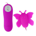 BAILE Butterfly – Klitoris-Stimulator mit Fernbedienung, 12 Geschwindigkeiten, lila