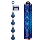 MR PLAY – BLUE SILICONE ANAL BEADS SIZE CM