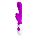 PRETTY LOVE Moth – Rabbit-Vibrator mit Leckfunktion, lila
