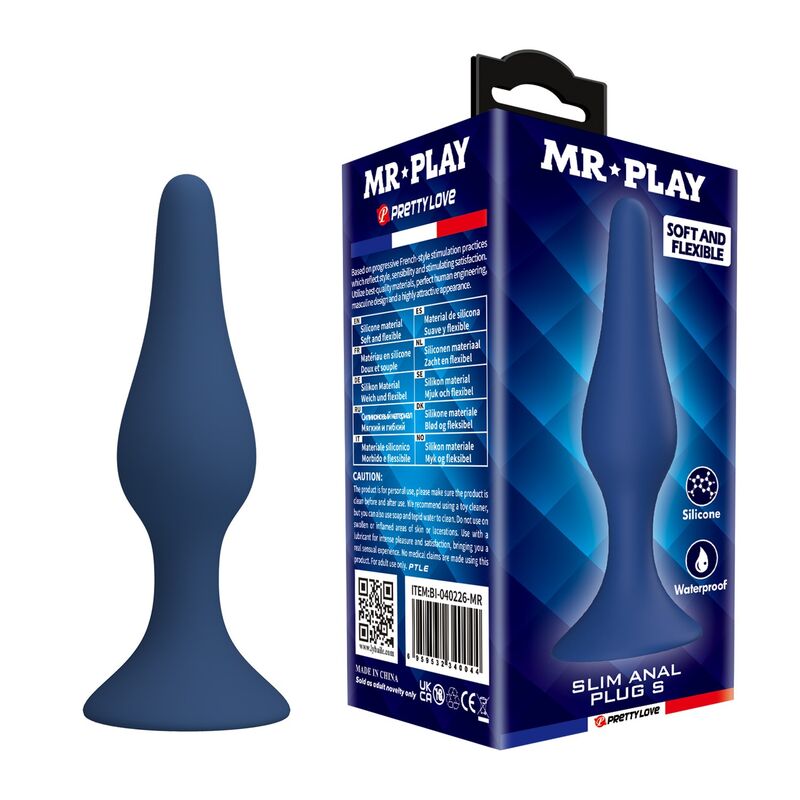 MR PLAY – SILICONE ANAL PLUG