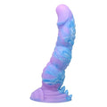 Power Monsters Alien – Fantasy-Dildo, 20,5 cm, Blau/Violett