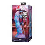 Power Monsters Alien – Fantasy-Dildo, 20,5 cm, Blau/Violett
