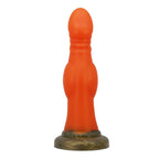 Power Monsters Blazeheart Charger – Fantasy-Dildo, 18,5 cm, Orange