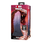 Power Monsters Dreadful Fiend – Fantasy-Dildo, 24 cm, Rosa/Schwarz
