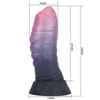 Power Monsters Dreadful Fiend – Fantasy-Dildo, 24 cm, Rosa/Schwarz
