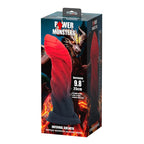 Power Monsters Infernal Goliath – Fantasy-Dildo, 25 cm, Rot/Schwarz