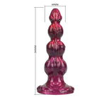 POWER MONSTERS – PRIMAL BEASTLORD GODEMICHET EN SILICONE TRANSLUCIDE ROSE FANTASTIQUE 26 CM Ø 5 CM