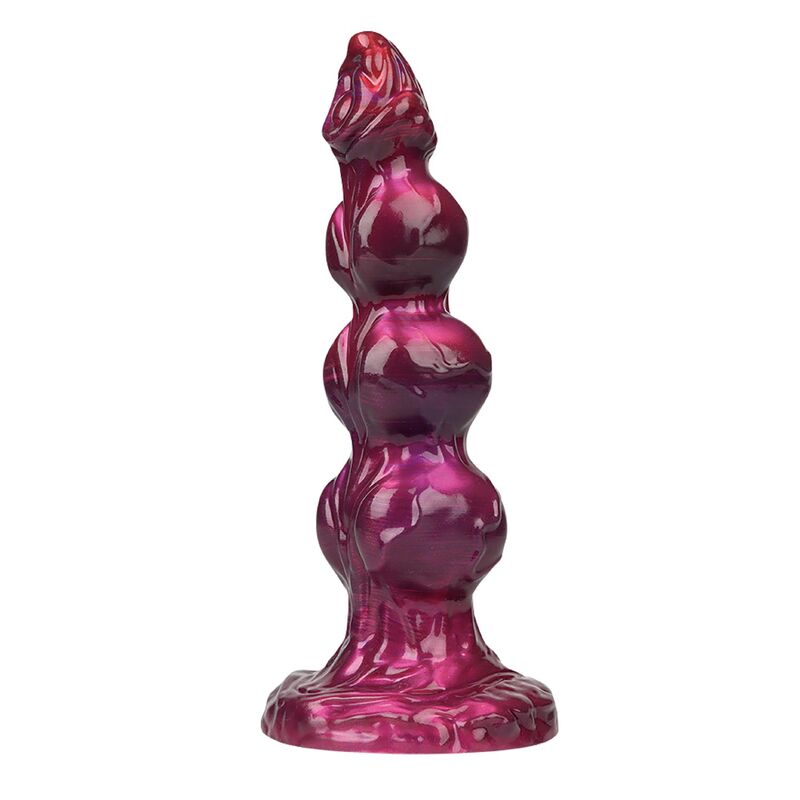 POWER MONSTERS – PRIMAL BEASTLORD GODEMICHET EN SILICONE TRANSLUCIDE ROSE FANTASTIQUE 26 CM Ø 5 CM