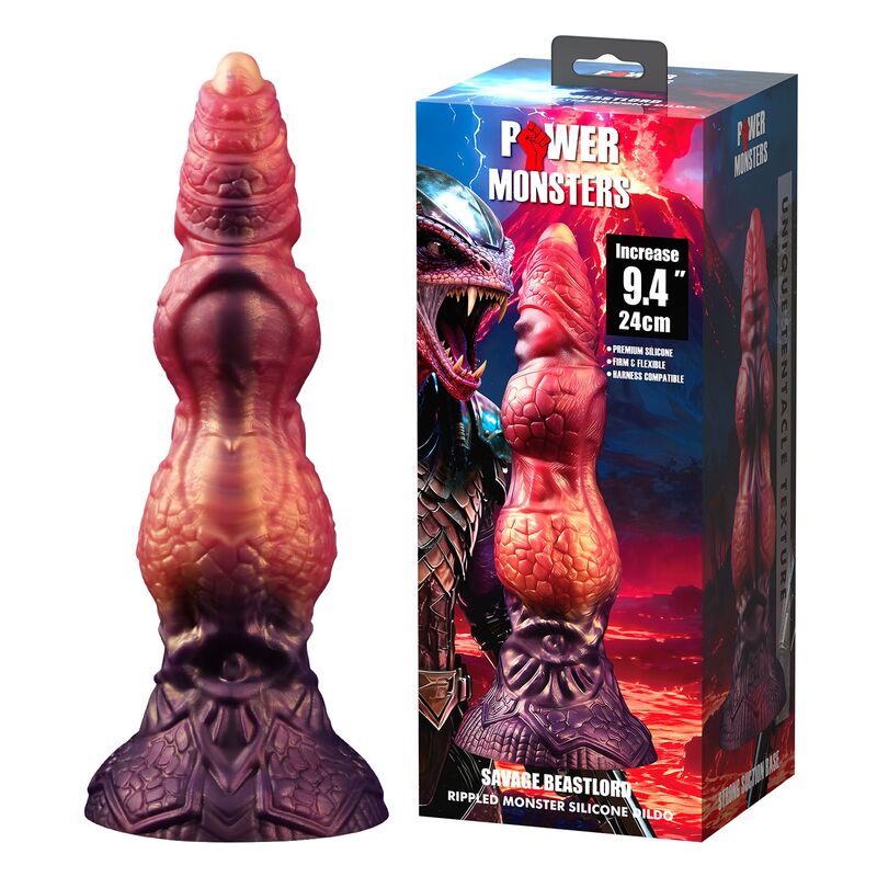 Power Monsters Savage Beastlord – Fantasy-Dildo, 24 cm