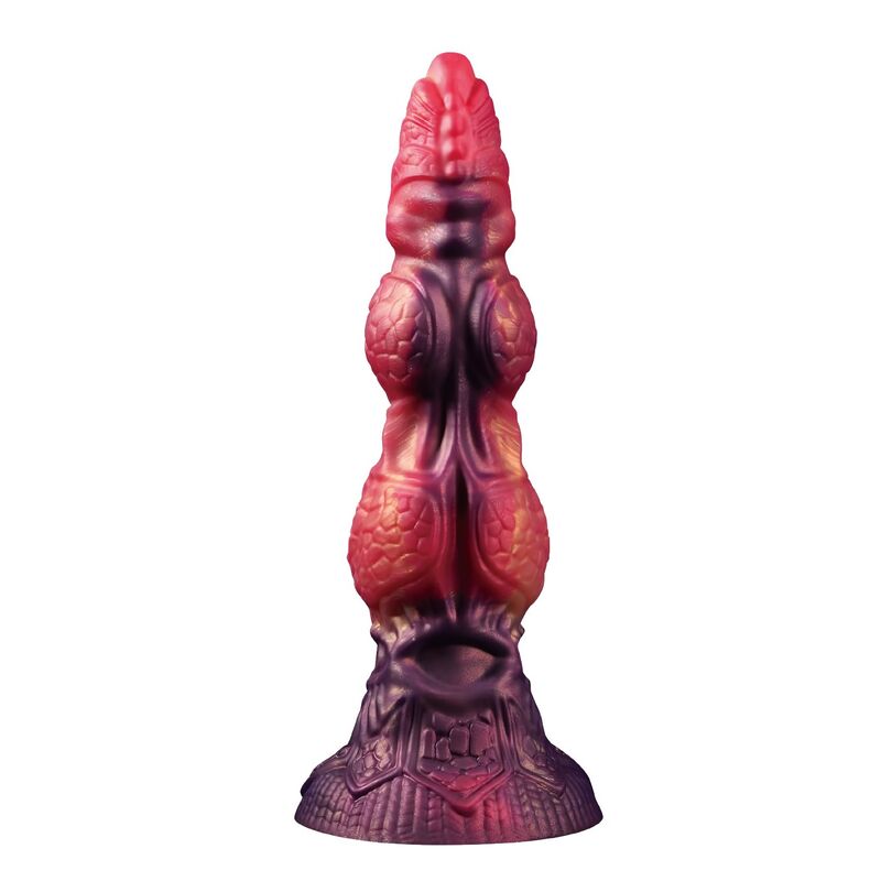 POWER MONSTERS – SAVAGE BEASTLORD TRICOLOR FANTASY DILDO IN SILICONE 24 CM Ø 5 CM