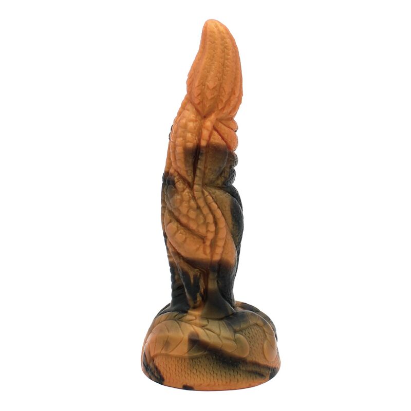 POWER MONSTERS – TIRANNOSAURO BICOLORE FANTASY DILDO IN SILICONE 20,5 CM Ø 5 CM