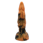 Power Monsters Tyrannosaurus – Fantasy-Dildo, 20,5 cm, Braun/Schwarz