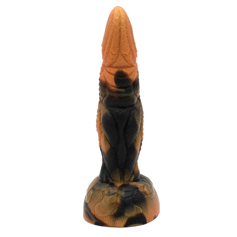 POWER MONSTERS – TIRANNOSAURO BICOLORE FANTASY DILDO IN SILICONE 20,5 CM Ø 5 CM