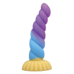 Power Monsters Unicorn – Fantasy-Dildo, 22 cm, dreifarbig