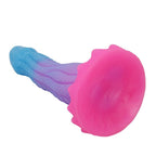 POWER MONSTERS – DILDO VOID PYTHON FANTASY CON VENTOSA 20,5 CM Ø 5,2 CM BLU, VIOLA E ROSA