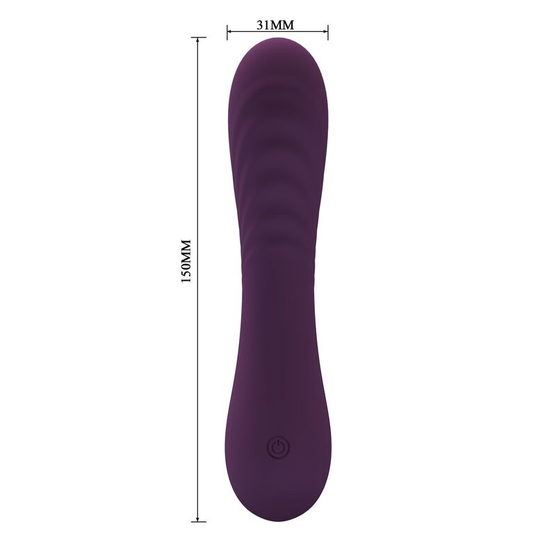 PRETTY LOVE – VIBRATORE RICARICABILE ALEXISROSE 10 FUNZIONI VIOLA