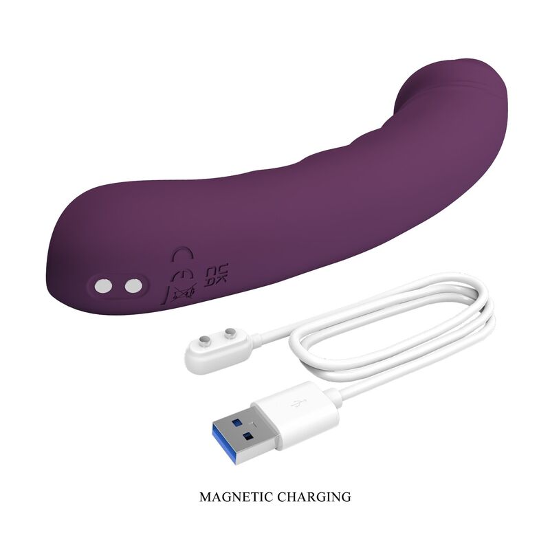 PRETTY LOVE – AMARA RECHARGEABLE VIBRATOR 10 FUNCTIONS PURPLE